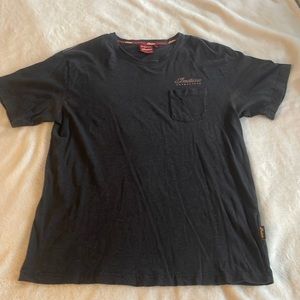 Dark gray Indian motorcycle short sleeve t-shirt size L